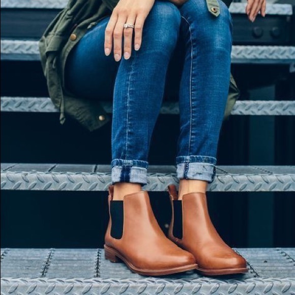 Anthropologie Shoes - Genuine Leather Distressed Classic Chelsea Boots